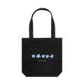 Black front flat lay