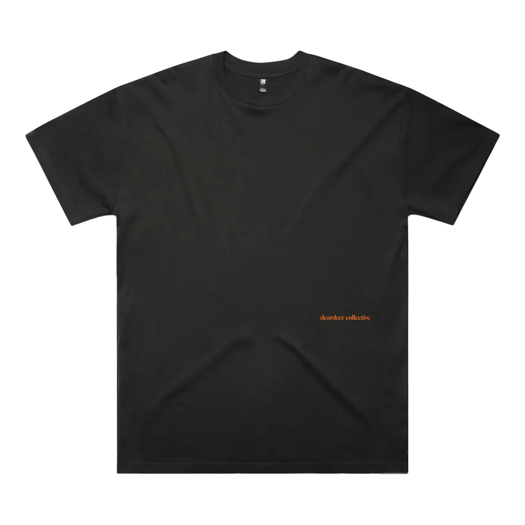 Coal front flat lay