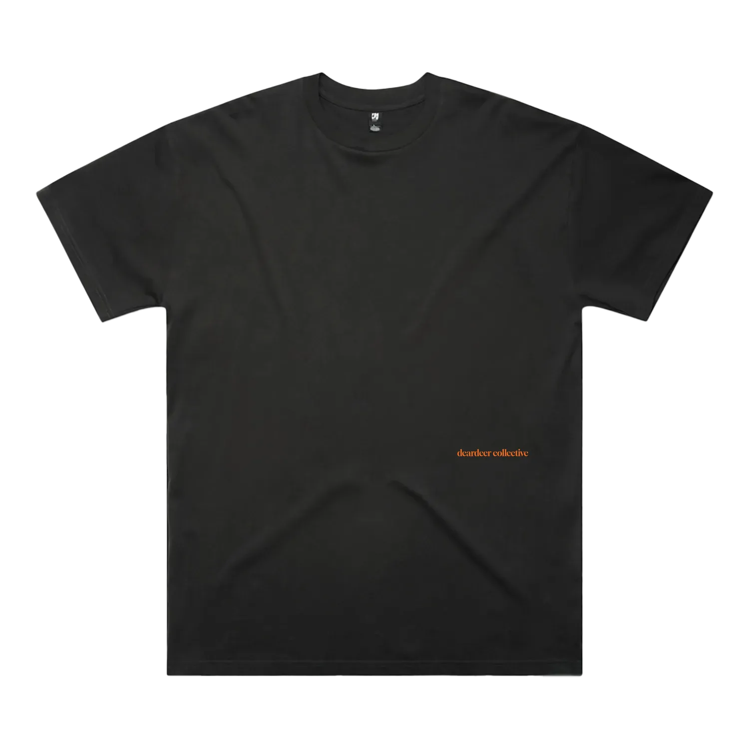 Coal front flat lay