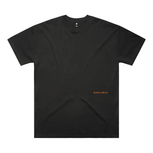 Coal front flat lay